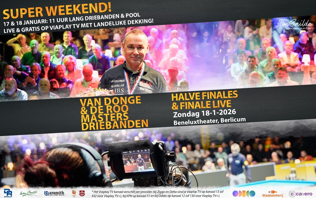 Van Donge & De Roo Masters Driebanden | KNBB